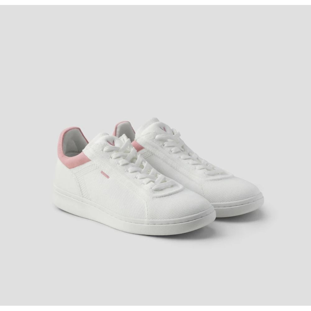 VIVAIA V-Prime White Pink Unisex Casual Sneakers Water Repellent US 9 EU 40